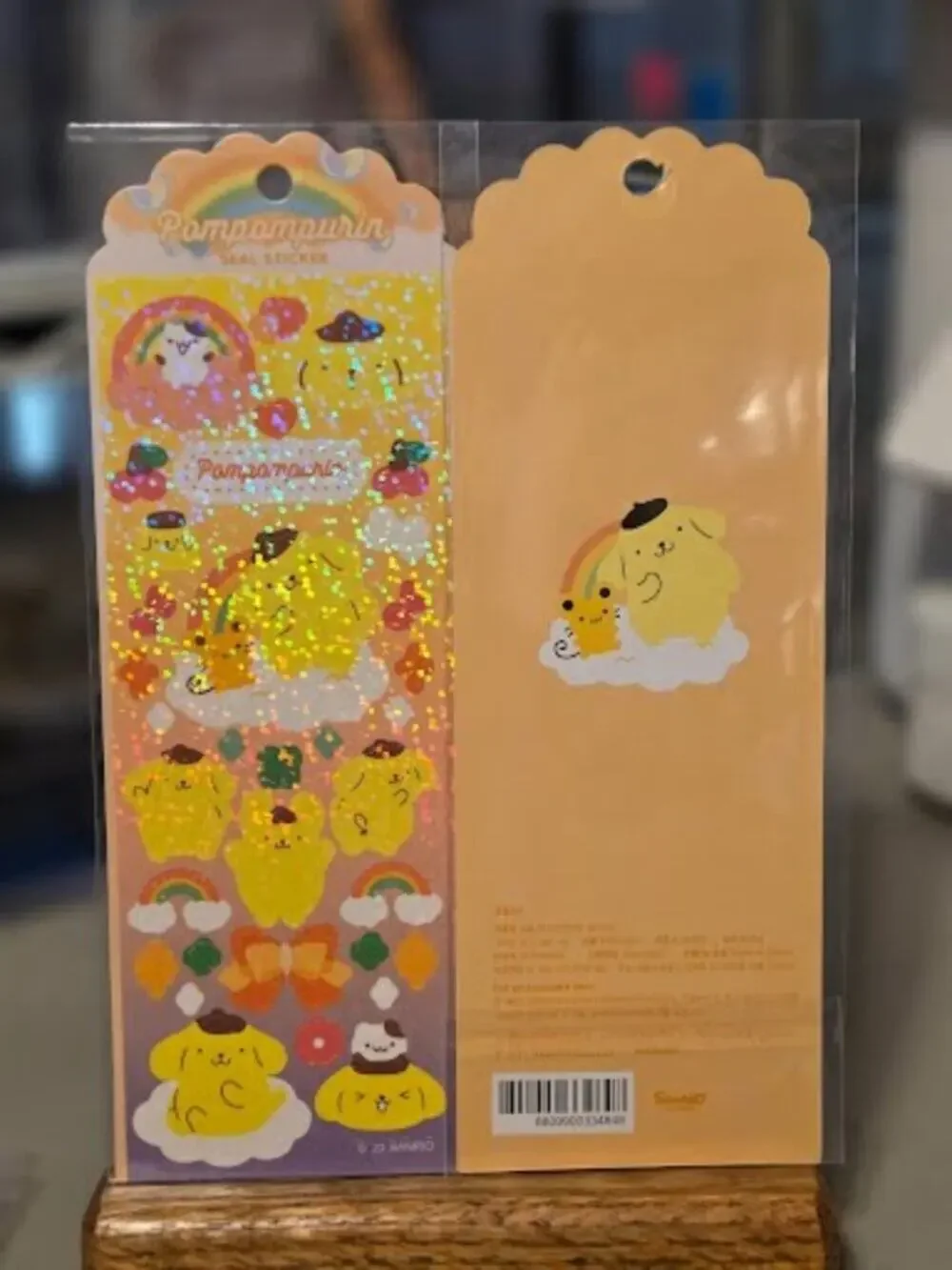 STK-2560 Pompom Licensed Laser Sticker Sheet